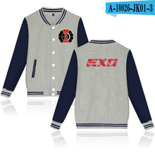 Load image into Gallery viewer, WEJNXIN EXO Kpop Baseball Jacket Women Men DONT MESS UP MY TEMPO Sweatshirts