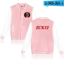 Load image into Gallery viewer, WEJNXIN EXO Kpop Baseball Jacket Women Men DONT MESS UP MY TEMPO Sweatshirts