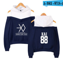 Load image into Gallery viewer, 2018 new Kpop EXO SEHUN KAI EXO OVERDOSE Hoodies women