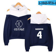 Load image into Gallery viewer, 2018 new Kpop EXO SEHUN KAI EXO OVERDOSE Hoodies women