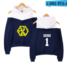 Load image into Gallery viewer, 2018 new Kpop EXO SEHUN KAI EXO OVERDOSE Hoodies women