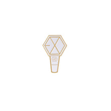 Load image into Gallery viewer, KPOP LightStick Enamel Pins Bangtan Boys Pins TWICE EXO GOT7 WANNA ONE SEVENTEEN LOGO Badges Jewelry Accessories Gift