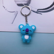 Load image into Gallery viewer, New 8 Styles Kpop Key chains Key Rings Kpop Suga Jimin J Hope Jin Rap Monster Jungkook V Pendant Keychains For Bags Gifts Ds