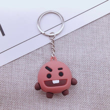 Load image into Gallery viewer, New 8 Styles Kpop Key chains Key Rings Kpop Suga Jimin J Hope Jin Rap Monster Jungkook V Pendant Keychains For Bags Gifts Ds