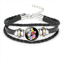Load image into Gallery viewer, 15 Styles Kpop Leather Bracelets Men And Women Kpop Suga Tata Jimin Mang J Hope Bracelets Accessories Gifts Toys Ds