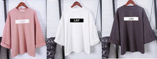 Load image into Gallery viewer, Kpop EXO Sweatshirt Women Pullover Jumper Baekhyun Chanyeol KAI LAY TAO  batwing sleeve Sweatshirt