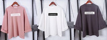 Load image into Gallery viewer, Kpop EXO Sweatshirt Women Pullover Jumper Baekhyun Chanyeol KAI LAY TAO  batwing sleeve Sweatshirt