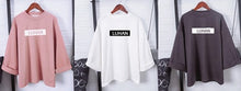 Load image into Gallery viewer, Kpop EXO Sweatshirt Women Pullover Jumper Baekhyun Chanyeol KAI LAY TAO  batwing sleeve Sweatshirt