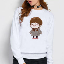 Load image into Gallery viewer, Exo hoodies women k pop EXO THE WAR cartoon printing  Sweatshirt