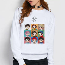 Load image into Gallery viewer, Exo hoodies women k pop EXO THE WAR cartoon printing  Sweatshirt