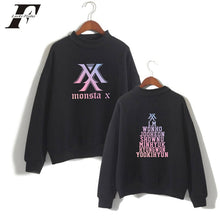 Load image into Gallery viewer, 2018 harajuku MONSTA X cotton capless hoodies Sweatshirts