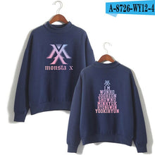Load image into Gallery viewer, 2018 harajuku MONSTA X cotton capless hoodies Sweatshirts