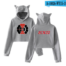 Load image into Gallery viewer, Frdun Tommy EXO Lomo Cat Ear Sweatshirt