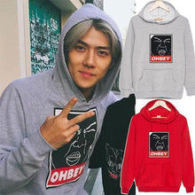 Load image into Gallery viewer, Kpop EXO SEHUN the Same Cap Hoody Fall Winter Women Men Hoodies