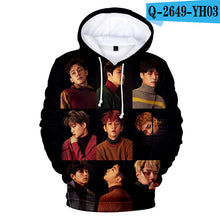 Load image into Gallery viewer, LUCKYFRIDAYF EXO Member 2018 3D Print Casual