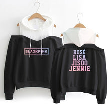 Load image into Gallery viewer, blackpink hoodie women Kpop Sweatshirt