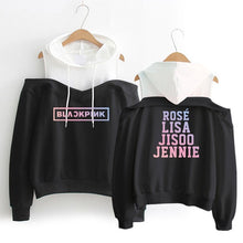 Load image into Gallery viewer, blackpink hoodie women Kpop Sweatshirt