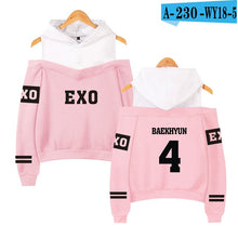Load image into Gallery viewer, EXO KPOP HOODİES  AND SWEATSHİRT