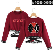 Load image into Gallery viewer, Exo Crop Top Sweatshirt Spring