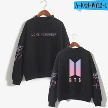 Load image into Gallery viewer, Kpop Love Yourself Women Turtleneck Hoodies Sweatshirts