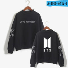 Load image into Gallery viewer, Kpop Love Yourself Women Turtleneck Hoodies Sweatshirts