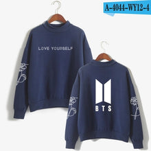 Load image into Gallery viewer, Kpop Love Yourself Women Turtleneck Hoodies Sweatshirts