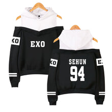 Load image into Gallery viewer, New EXO KPOP Hoodies and sweatshirt fashion male Drop shopping  hoodies kpop clothes girls korean sweat