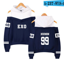 Load image into Gallery viewer, New EXO KPOP Hoodies and sweatshirt fashion male Drop shopping  hoodies kpop clothes girls korean sweat