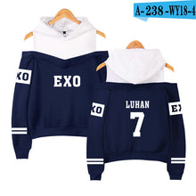 Load image into Gallery viewer, New EXO KPOP Hoodies and sweatshirt fashion male Drop shopping  hoodies kpop clothes girls korean sweat